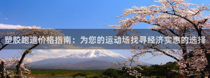 红足一1世皇冠地址：塑胶跑道价格指南：为您的运动场找寻经济实惠的选择