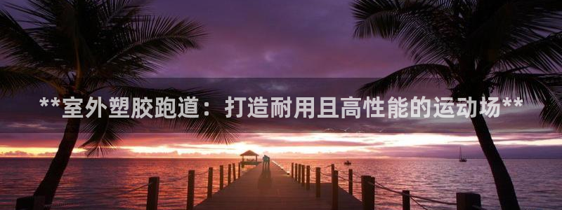 红足一1世皇冠登录：**室外塑胶跑道：打造耐用且高性能的运动场**