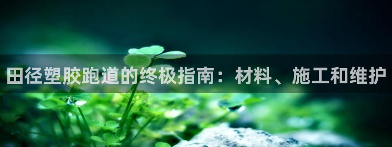 红足1世足球网址大全：田径塑胶跑道的终极指南：材料、施工和维护