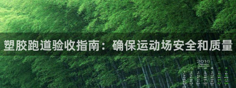 红足足球网：塑胶跑道验收指南：确保运动场安全和质量