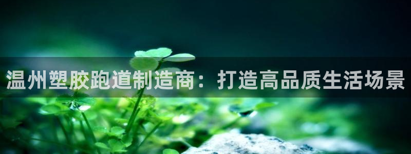 百度红足一1是为什么：温州塑胶跑道制造商：打造高品质生活场景