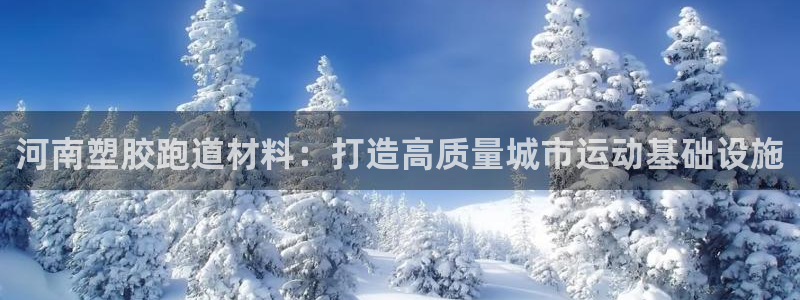红足1世足球：河南塑胶跑道材料：打造高质量城市运动基础设施