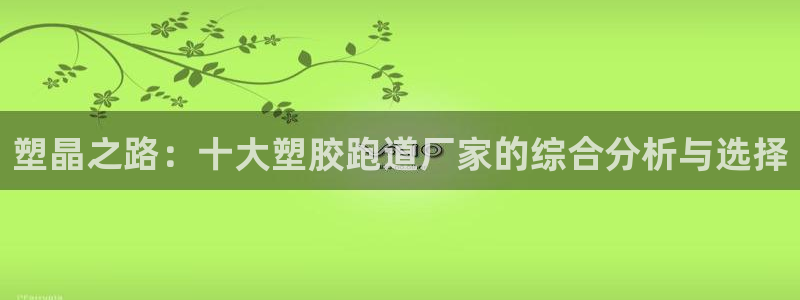 红足一球：塑晶之路：十大塑胶跑道厂家的综合分析与选择