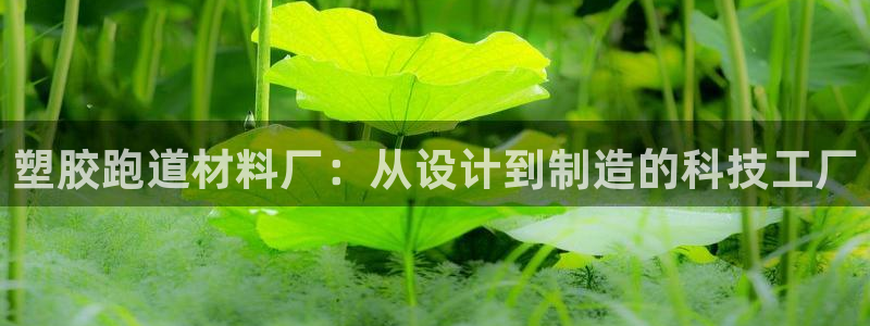 红足一1世666814足球比分网：塑胶跑道材料厂：从设计到制造的科技工厂