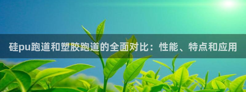 红足1一世足球手机：硅pu跑道和塑胶跑道的全面对比：性能、特点和应用
