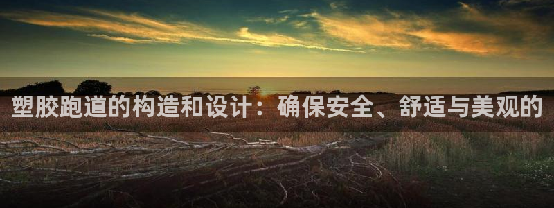 红足一一世：塑胶跑道的构造和设计：确保安全、舒适与美观的