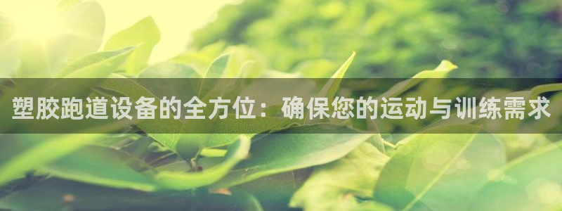 红足一：塑胶跑道设备的全方位：确保您的运动与训练需求
