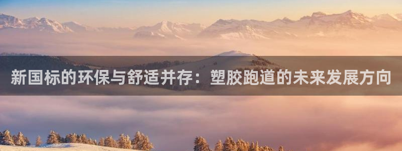 红足1一世足球手机：新国标的环保与舒适并存：塑胶跑道的未来发展方向