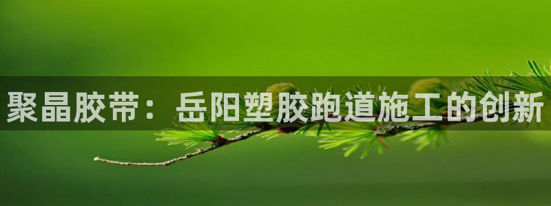 66814红足:聚晶胶带:岳阳塑胶跑道施工的创新