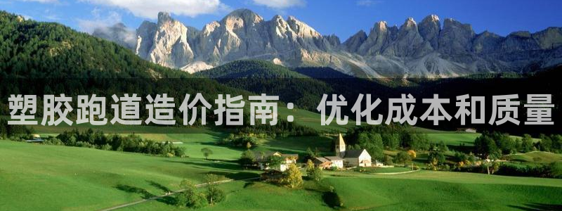 红足一1世官网：塑胶跑道造价指南：优化成本和质量