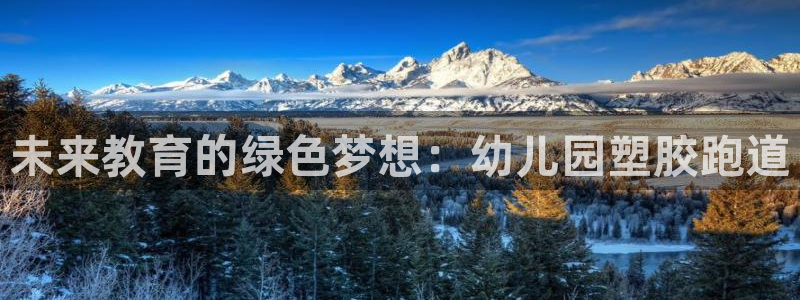 红足一1世官网足球推荐真人：未来教育的绿色梦想：幼儿园塑胶跑道