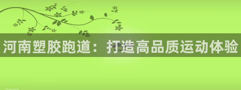 百度红足一1是什么样子的:河南塑胶跑道:打造高品质运动体验
